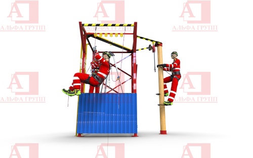 Учебно-тренировочный полигон Альпинист-2-05 для практических занятий на высоте.   Учебно-тренировочный полигон Альпинист-2-05 для практических занятий на высоте.